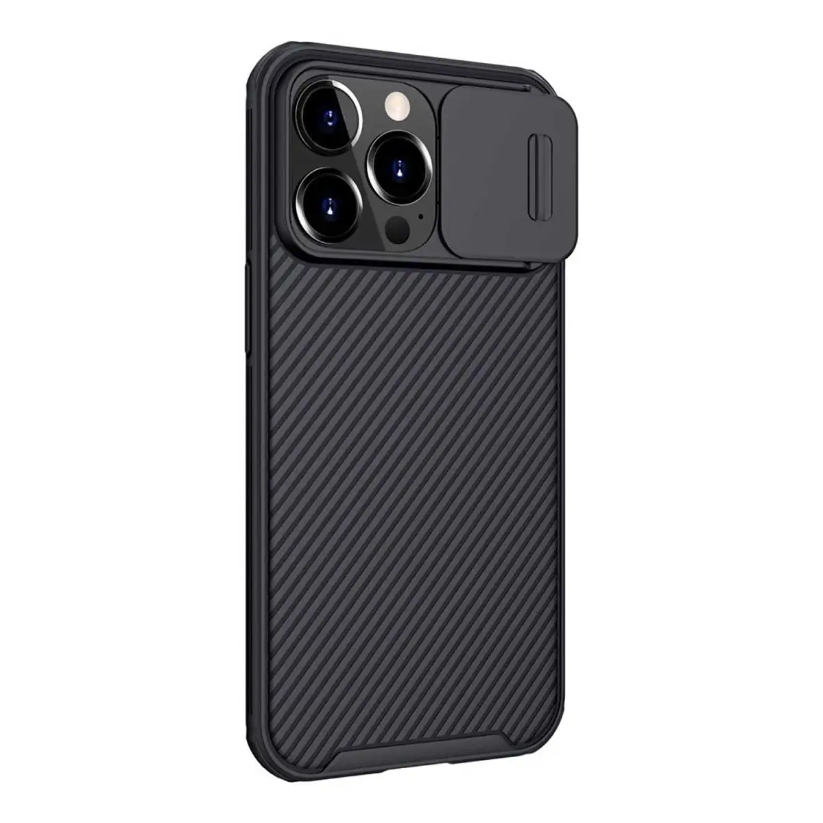 Nillkin Camshield Apple iPhone 13 Pro cover case with camera cover slider black back side right