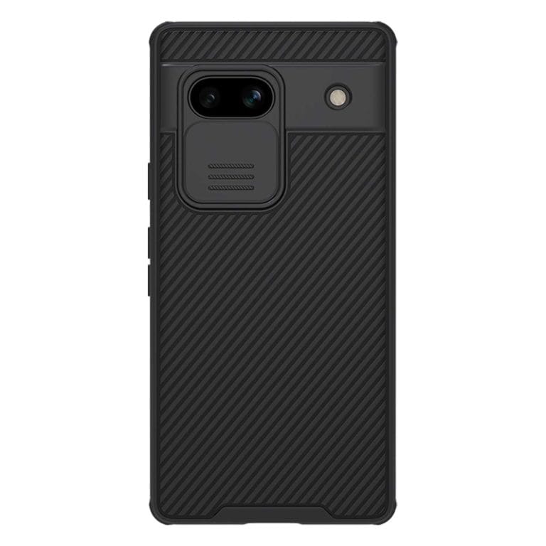 Nillkin Camshield Google Pixel 7a cover case with camera cover slider black back