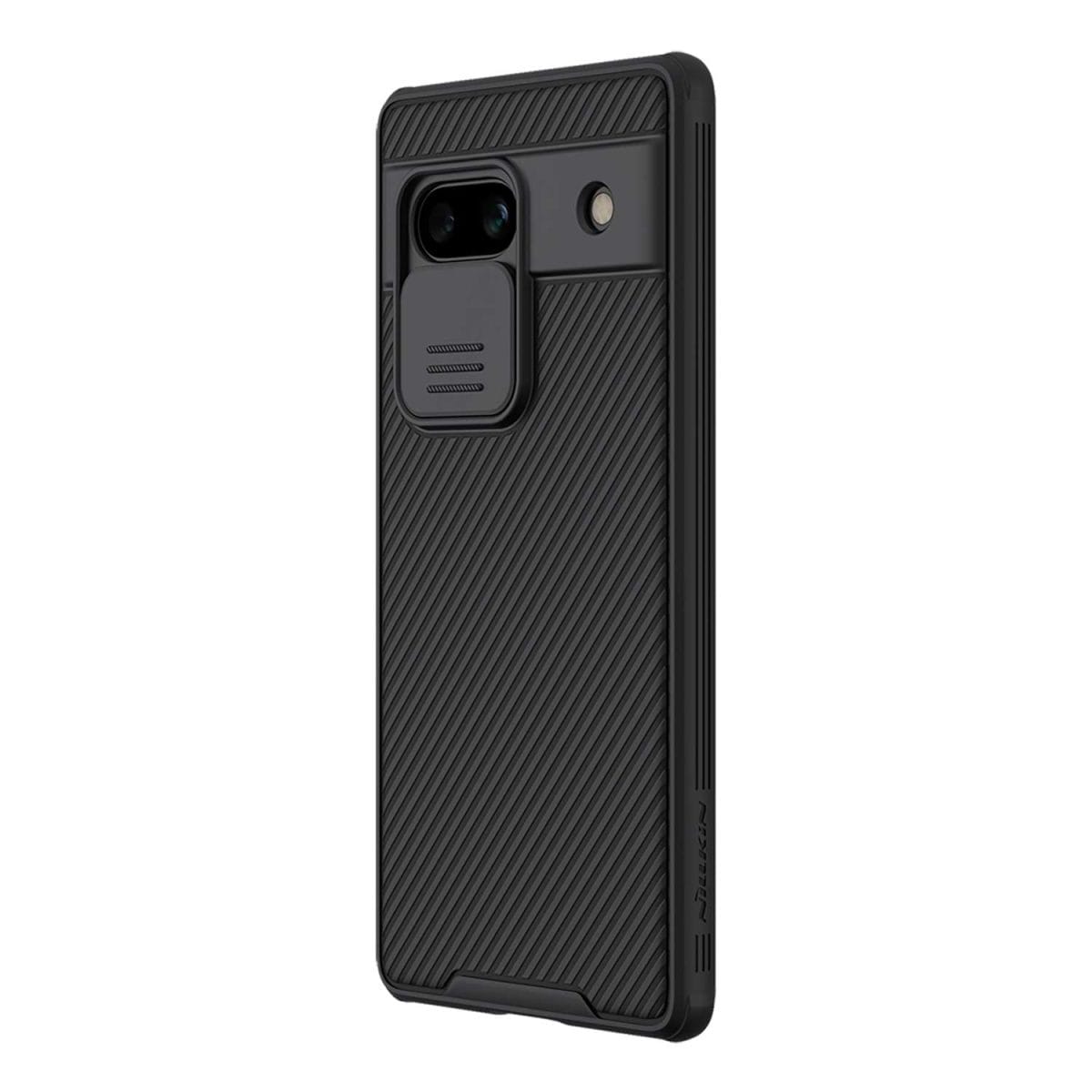 Nillkin Camshield Google Pixel 7a cover case with camera cover slider black rear back left