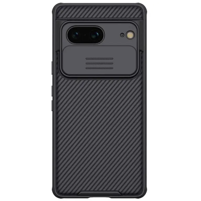 Nillkin Camshield Google Pixel 7 Pro cover case with camera cover slider black back