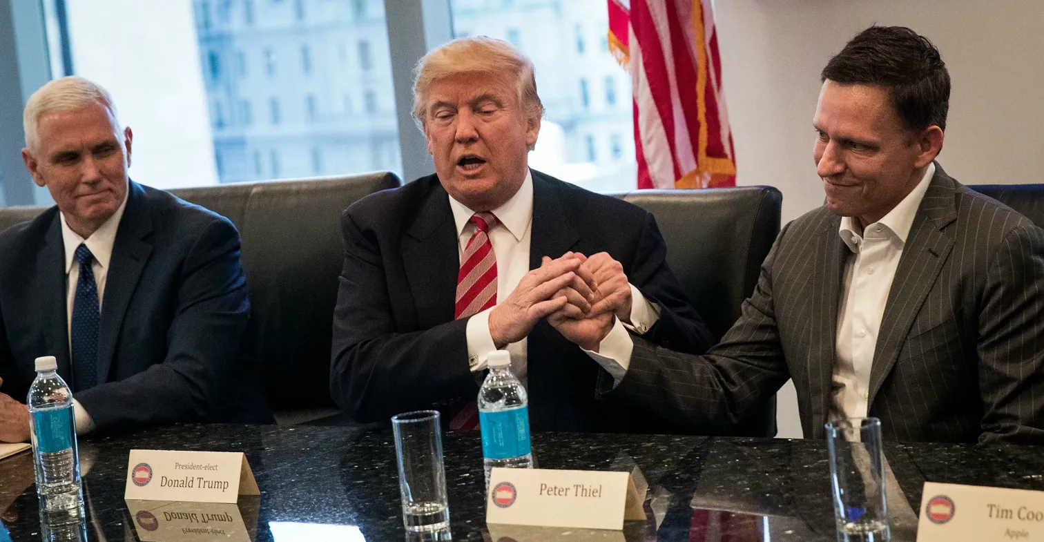 peter thiel meeting