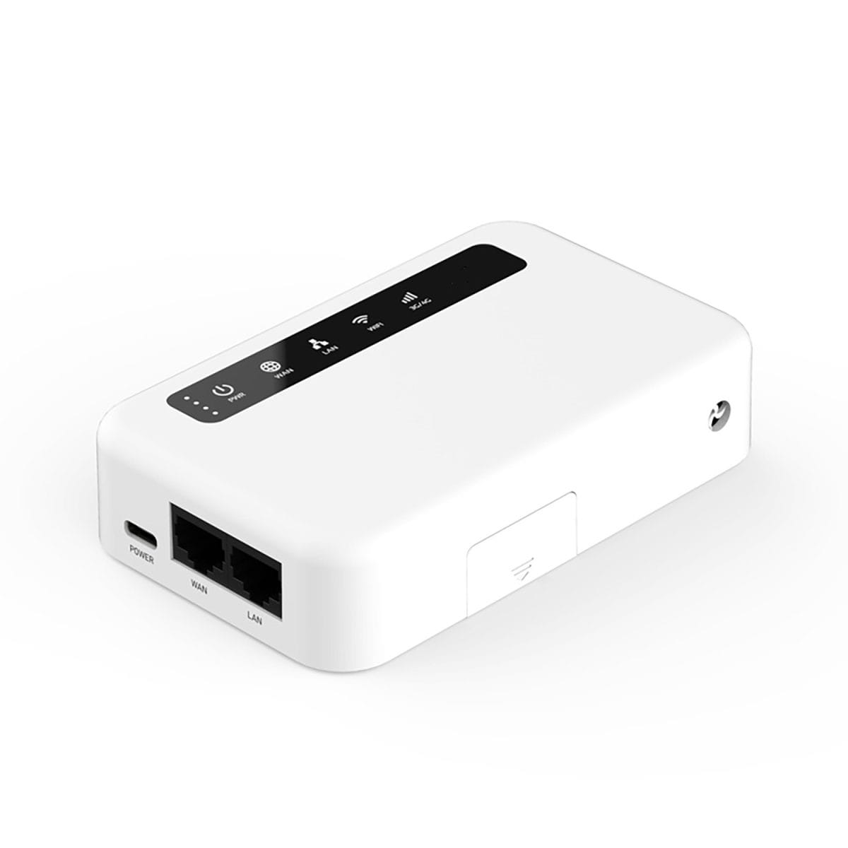 Puli Secure przenośny router 4G Puli XE300 VPN szyfrowany prawy dolny róg