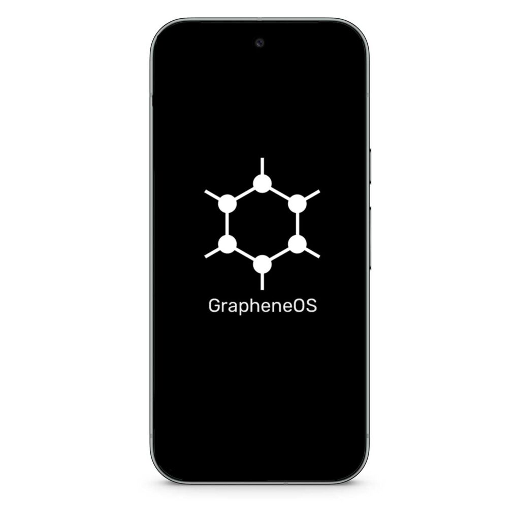 CryptPhone Pixel 10 Pro running GrapheneOS — encrypted privacy phone with bundled VPN
