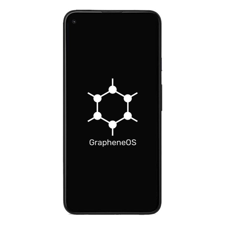 Google Pixel 4a 5G GrapheneOS VPN Šifrirana prednja strana