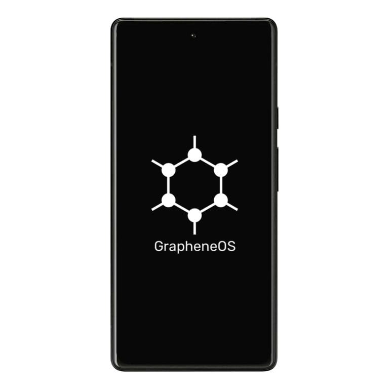 Google Pixel 6 GrapheneOS VPN šifrirana prednja strana