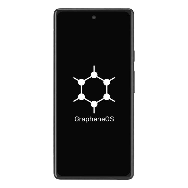 Google Pixel 6a GrapheneOS VPN Encrypted front