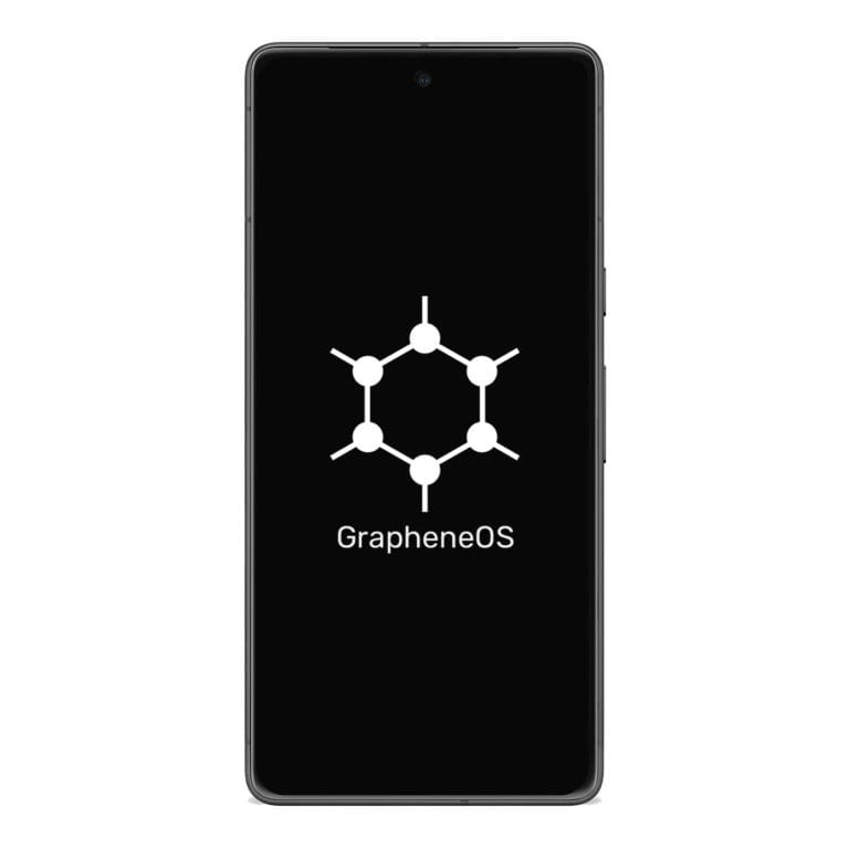 Google Pixel 7 GrapheneOS VPN šifrirana prednja strana