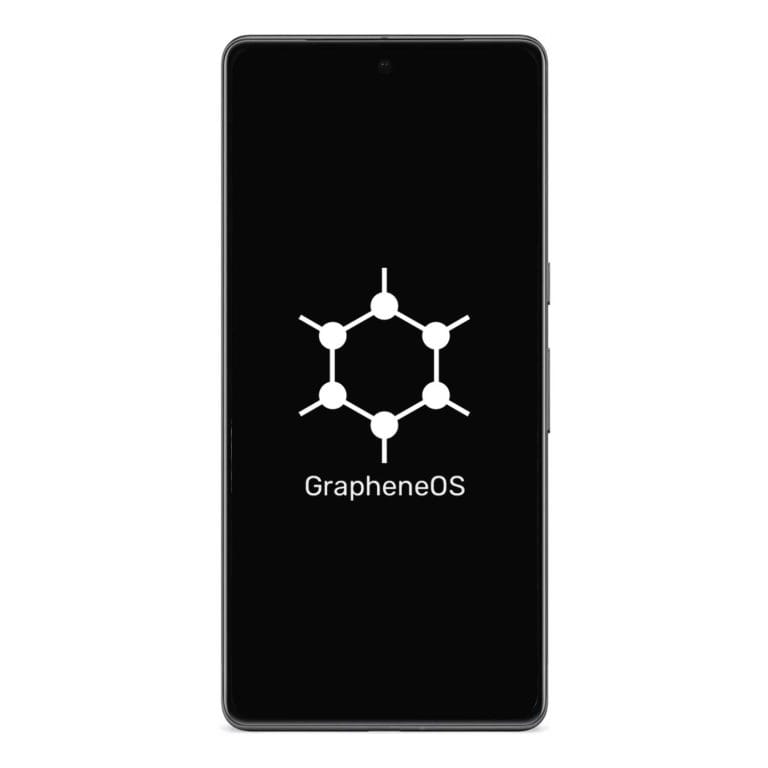 Google Pixel 7a GrapheneOS VPN Encrypted front