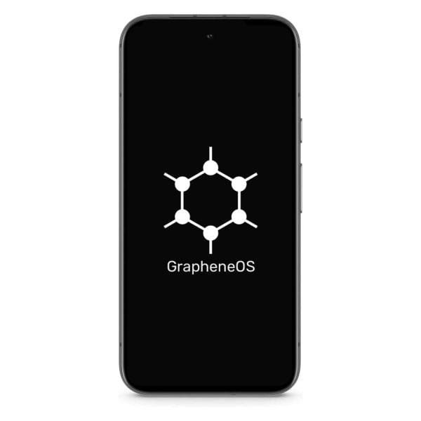 Google Pixel 8a GrapheneOS VPN Encrypted front