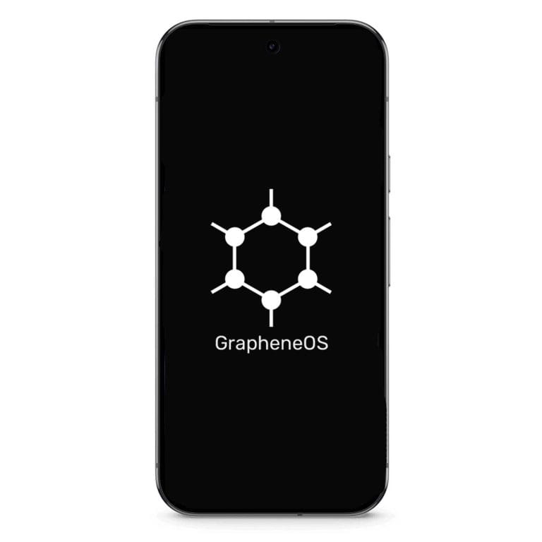 Google Pixel 9 GrapheneOS VPN Encrypted front