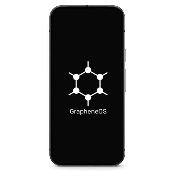 Google Pixel 9a GrapheneOS VPN Encrypted front