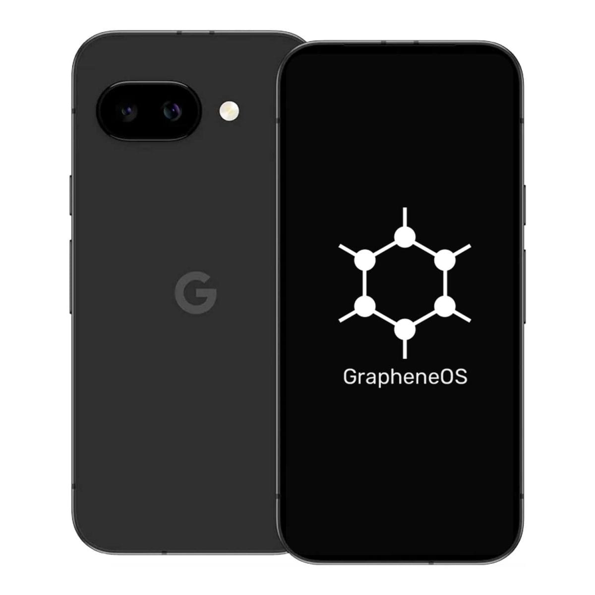 Google Pixel 9a GrapheneOS VPN Криптиран гръб отпред