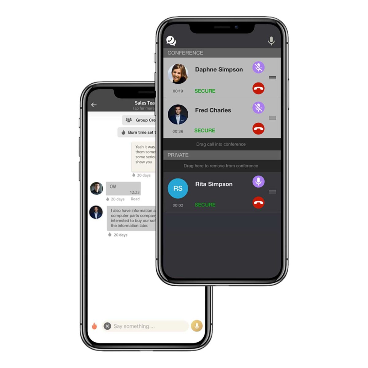 Silent Circle messenger conference encrypted calls via mobile app