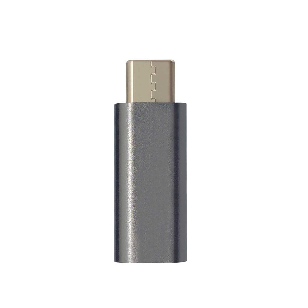 USB Data Blocker Pro - vista frontal del adaptador USB-C de protección contra el robo de zumo